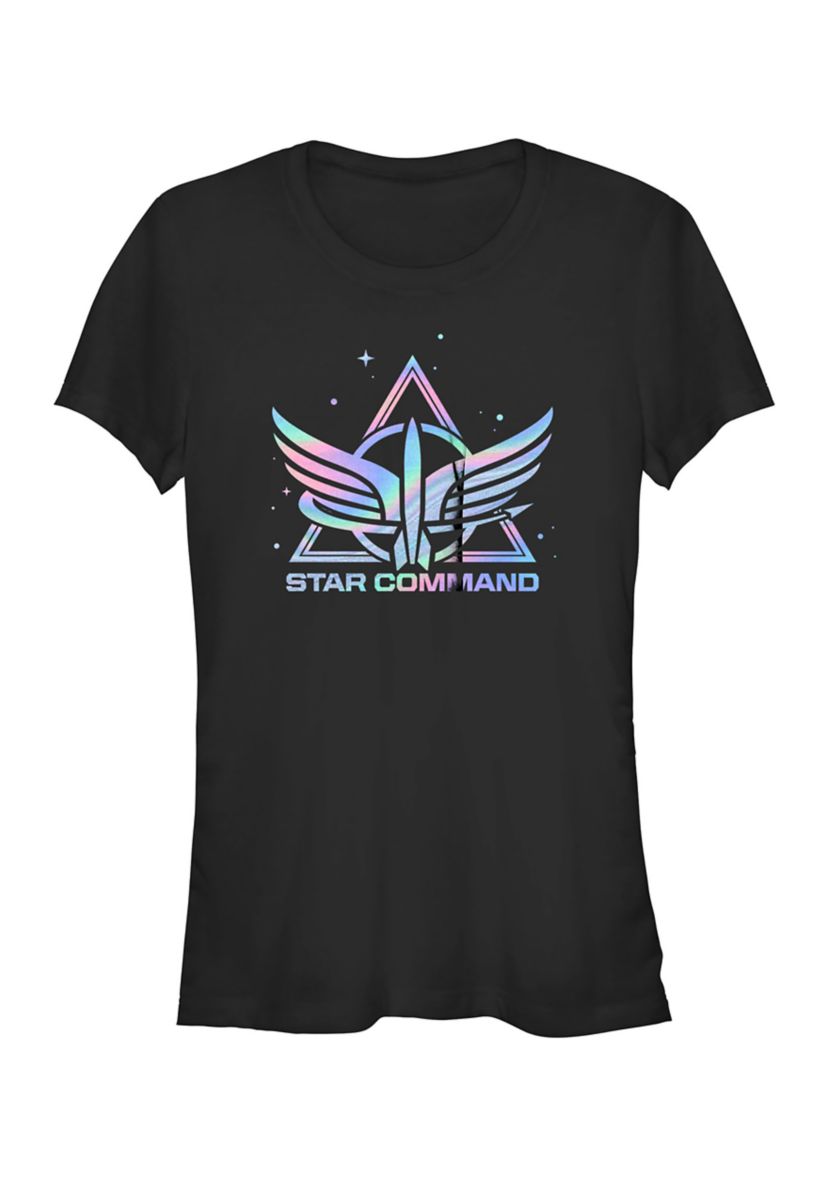 Star Command Holographic Graphic T-Shirt