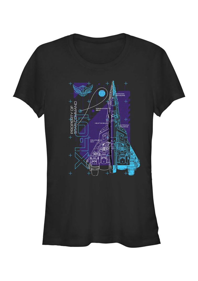 Ship Schematic Graphic T-Shirt