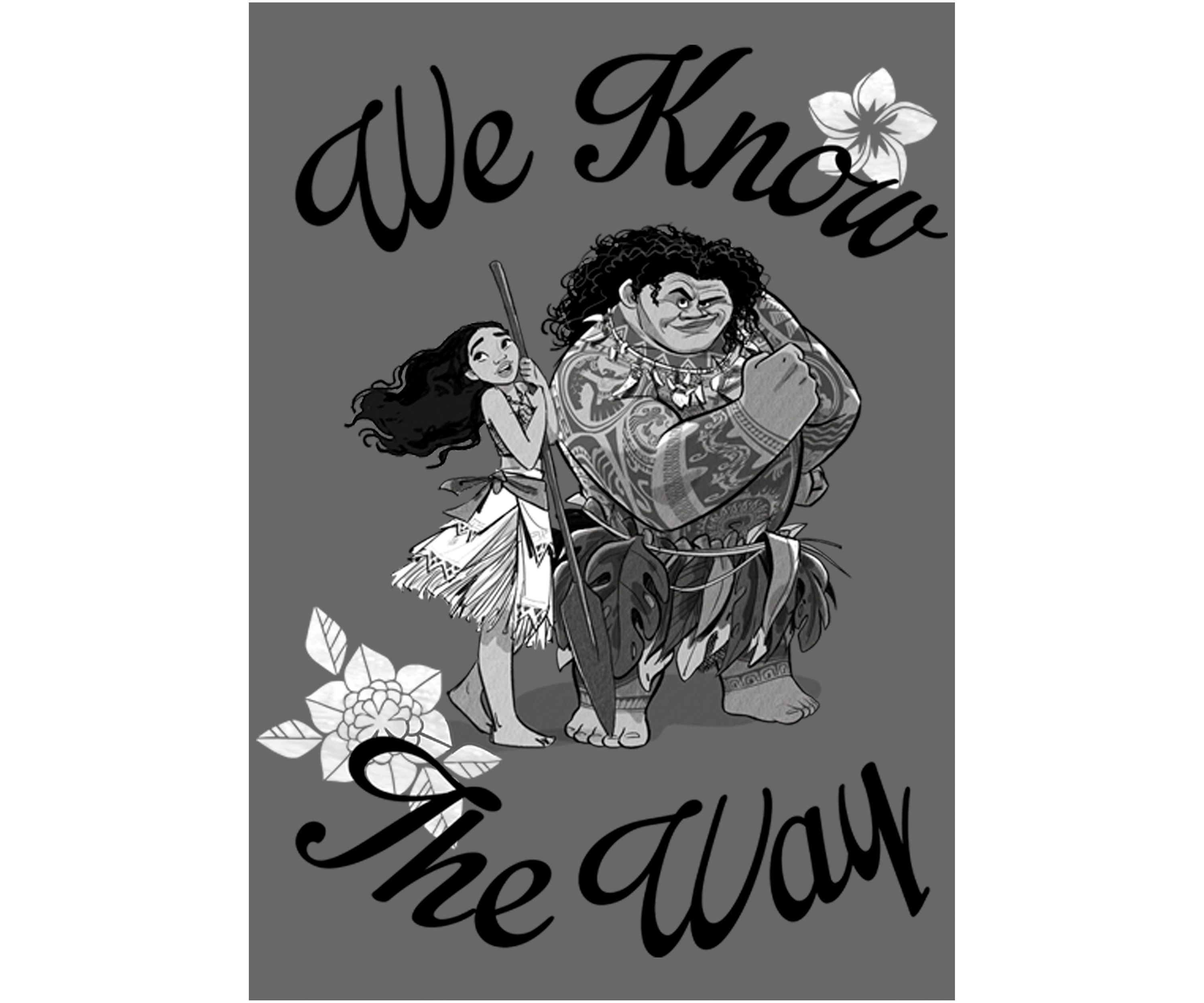 Juniors Moana We Know Graphic Top
