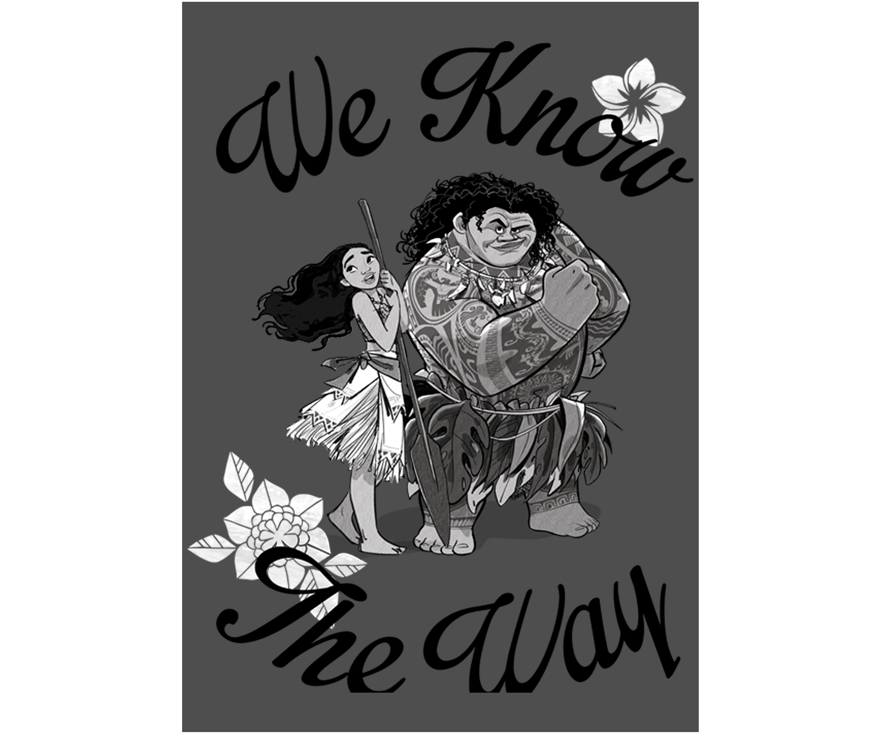 Juniors Moana We Know Graphic Tank