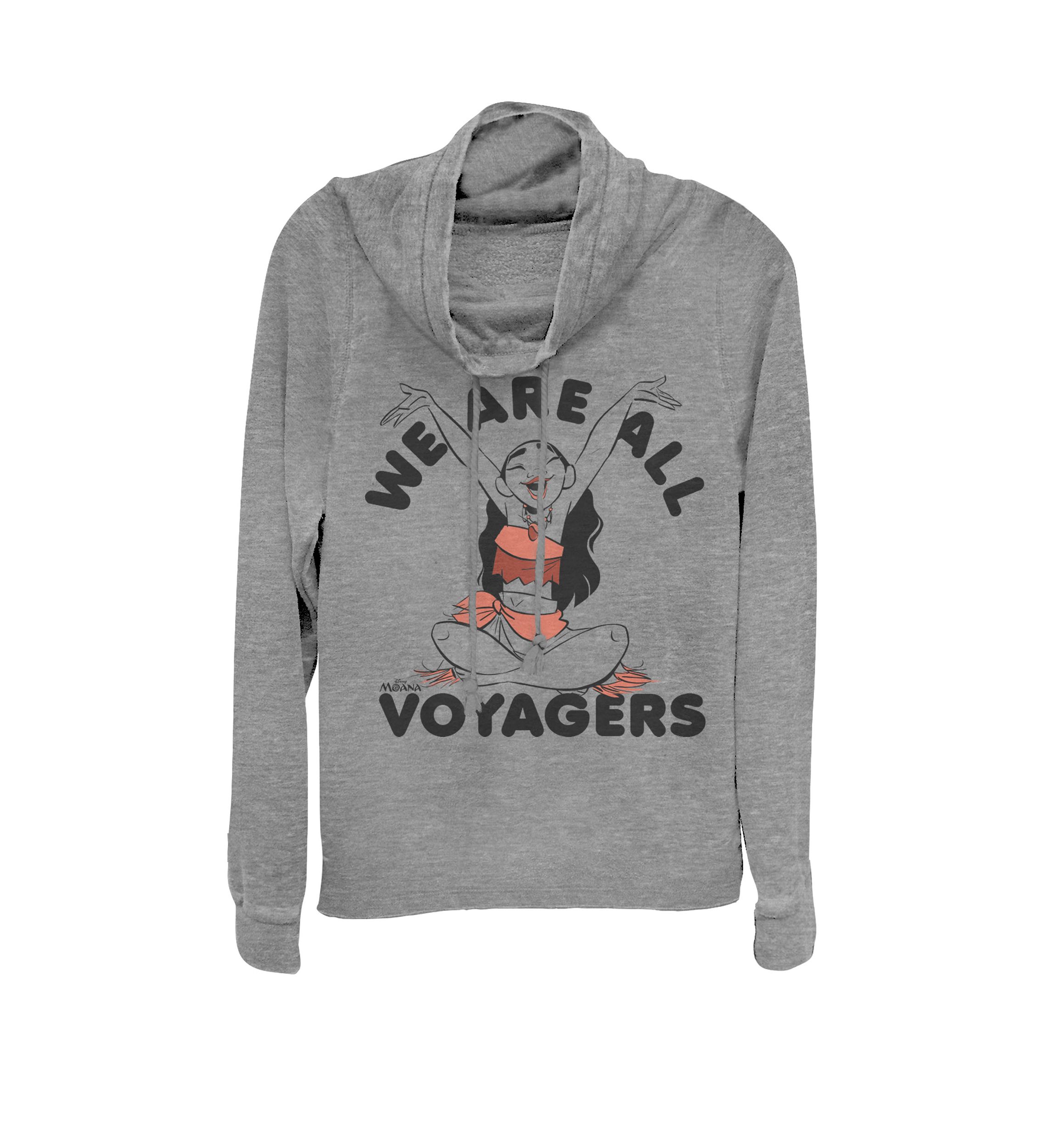 Moana All Voyagers Cowl Neck Pullover