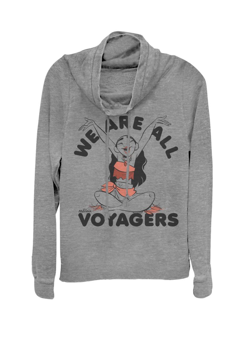 Moana All Voyagers Cowl Neck Pullover