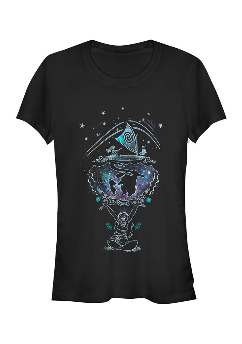 Juniors Moana Line Graphic Top