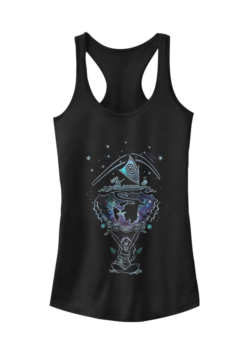 Juniors Moana Line Graphic Tank