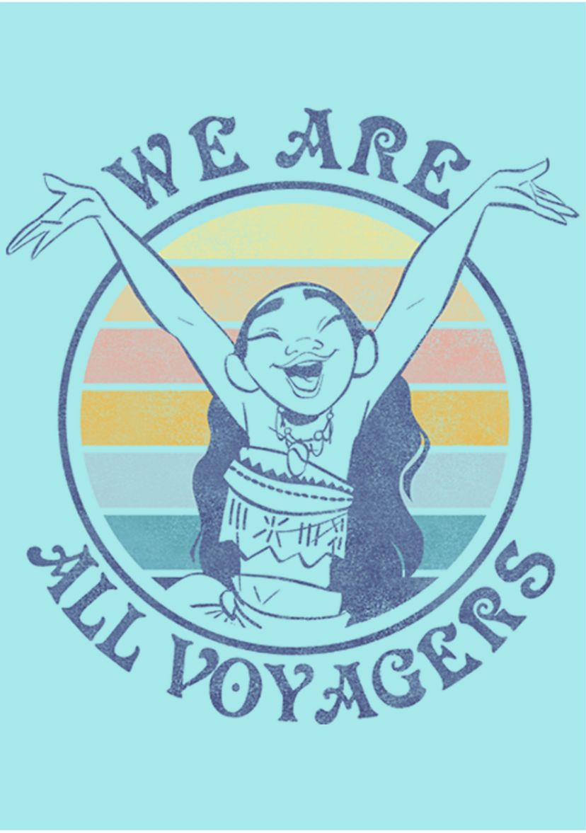 Juniors Moana Sunset Voyagers Graphic Tank