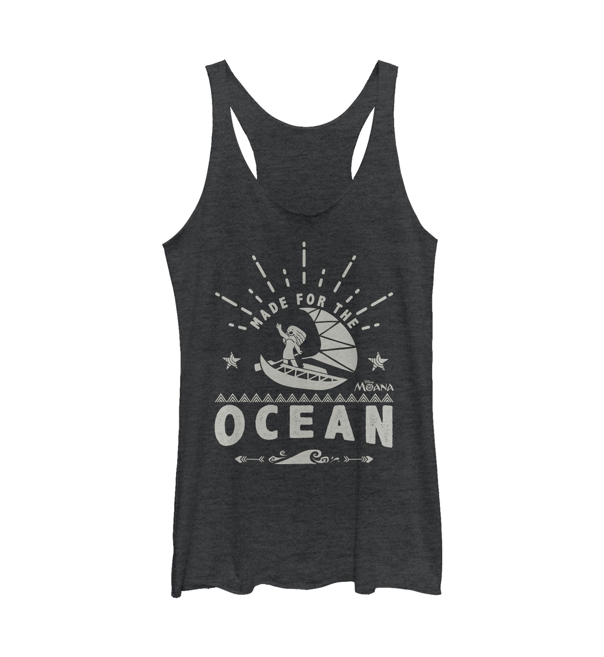 Juniors Moana Made For The Ocean Graphic Tank
