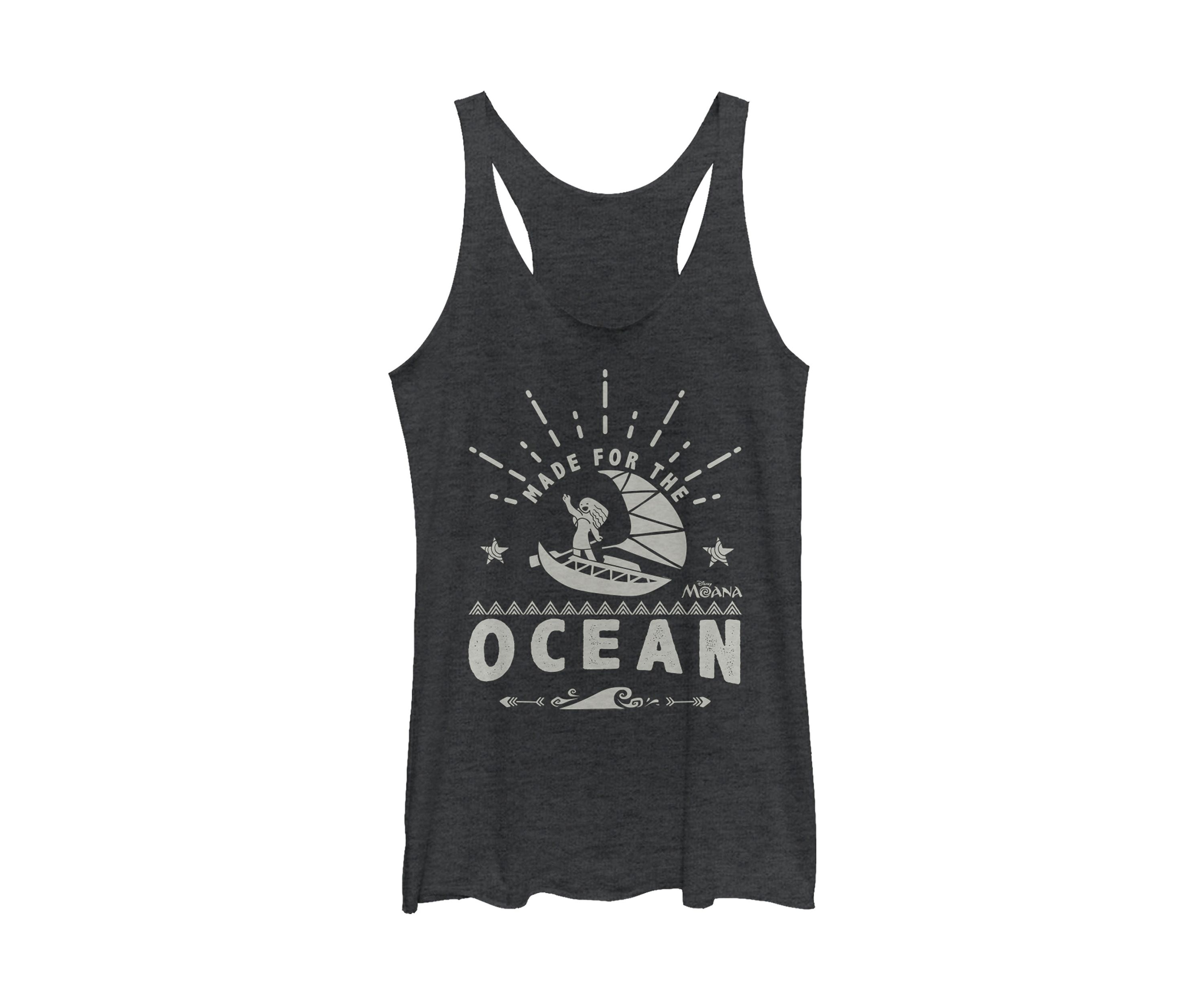 Juniors Moana Made For The Ocean Graphic Tank