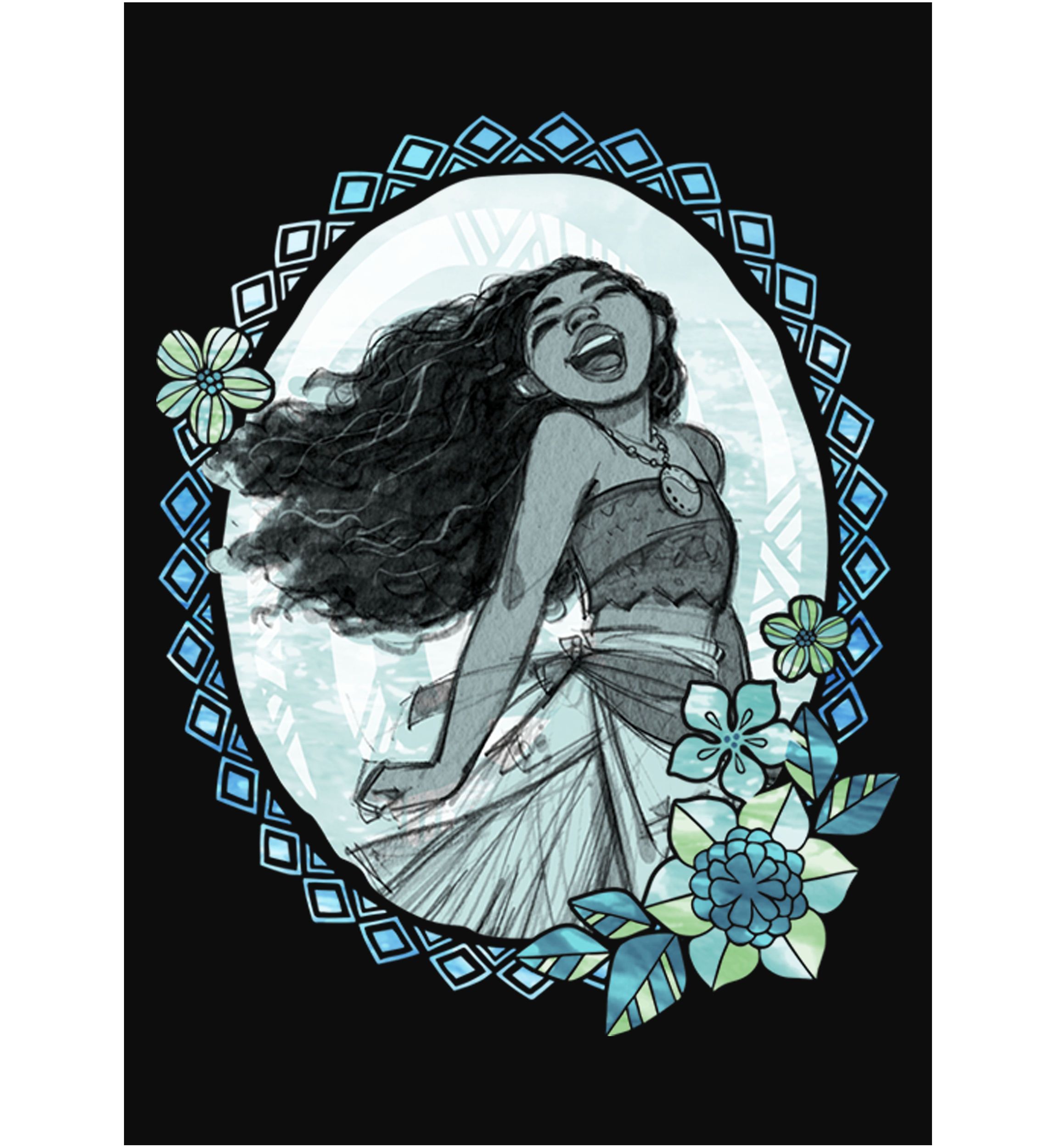 Island Song Graphic Tank