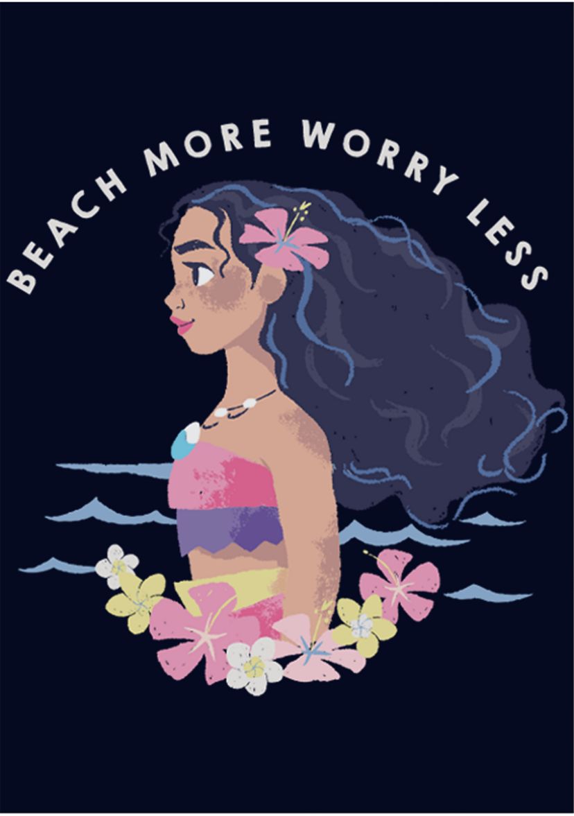 Juniors Moana Sweet Graphic Top
