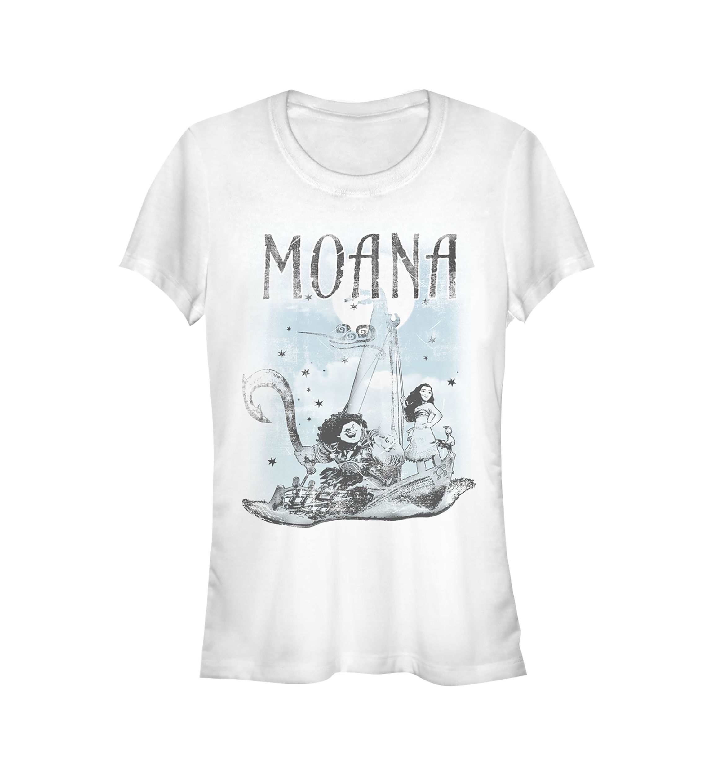 Juniors Moana Sea Adventures Graphic T-Shirt