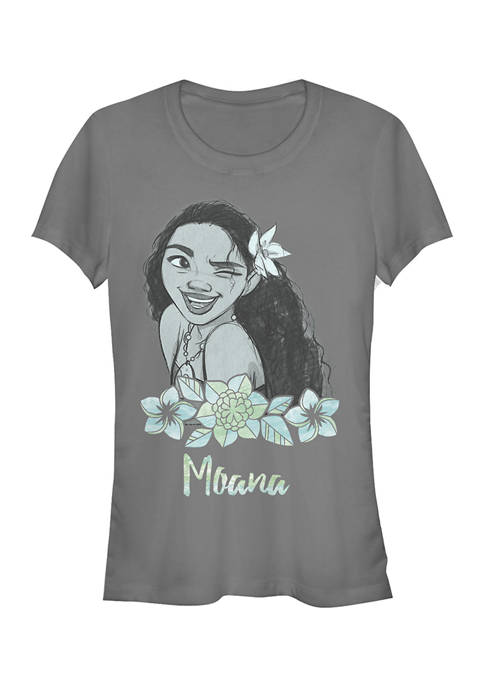 Juniors Moana Wayfinder Graphic T-Shirt