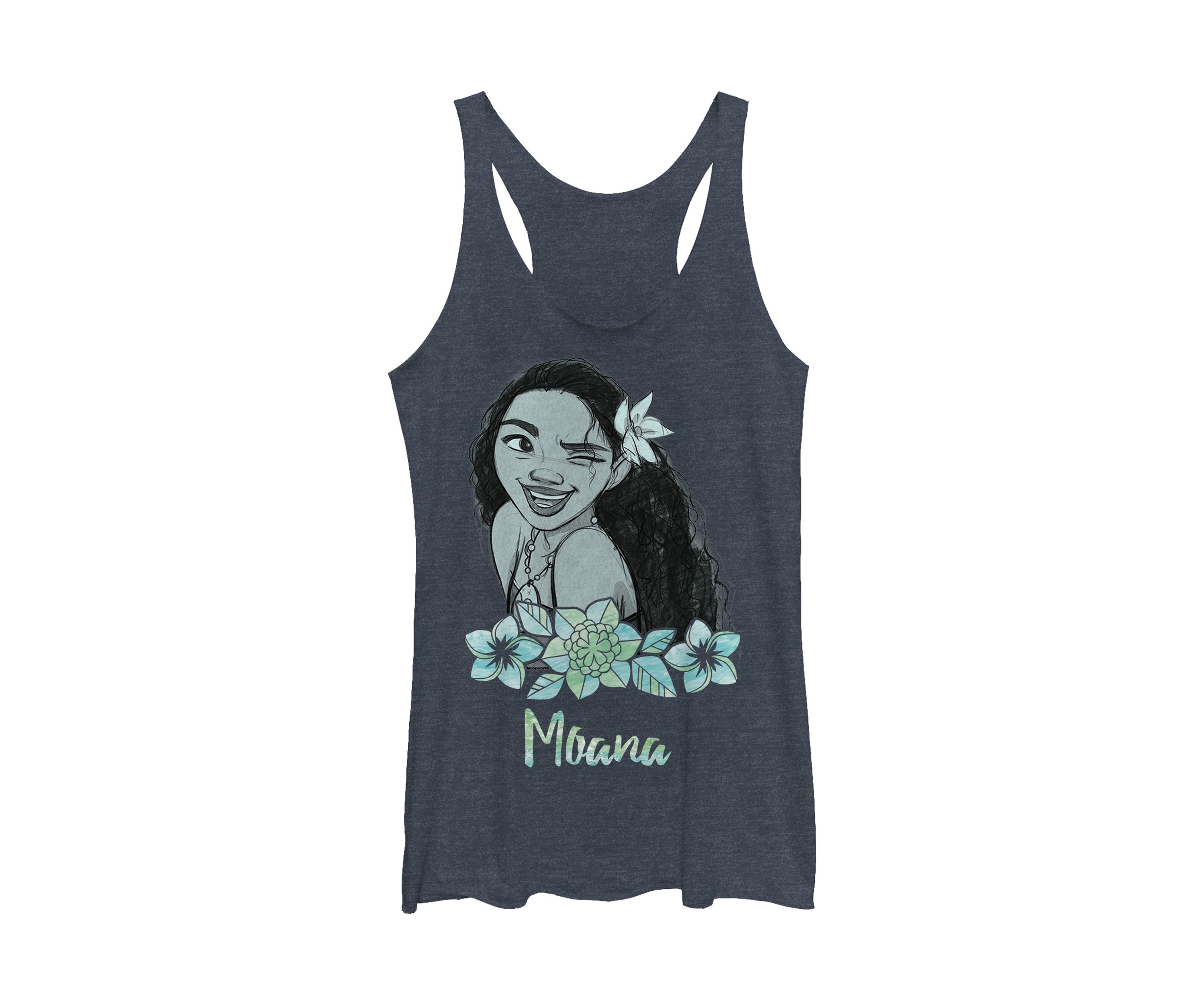 Juniors Moana Wayfinder Graphic Tank Top
