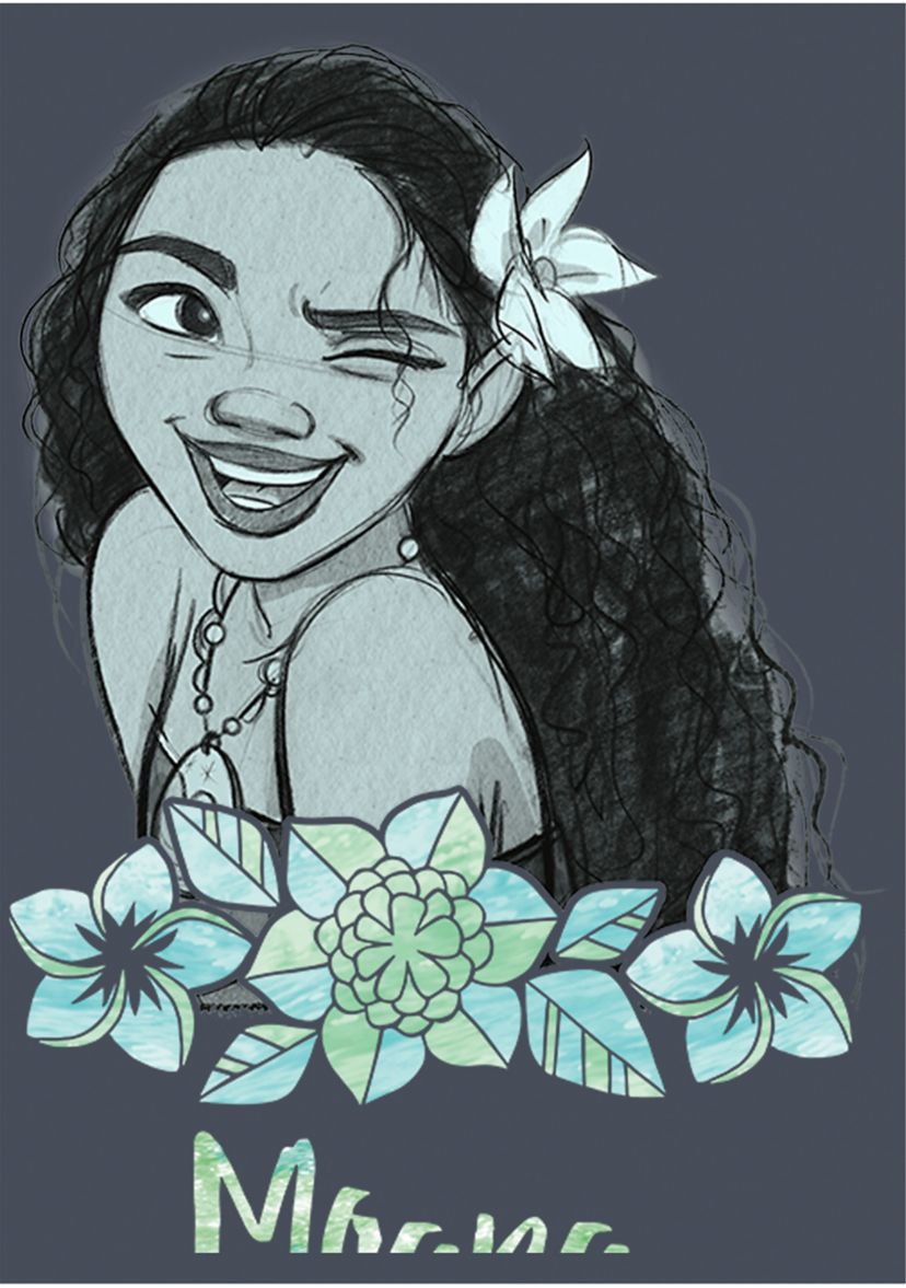 Juniors Moana Wayfinder Graphic Tank Top