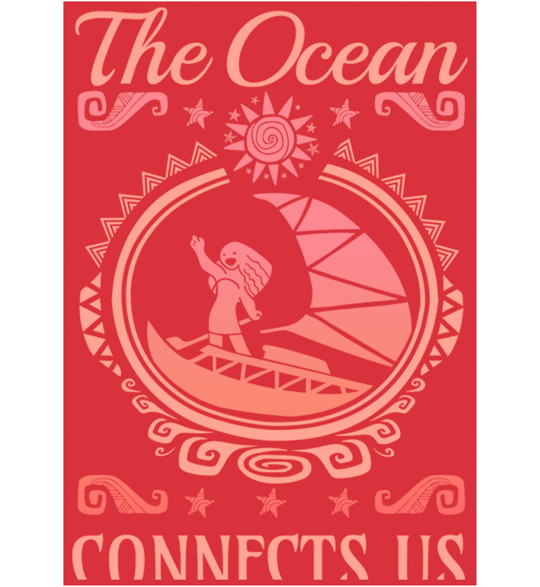 Juniors Moana Connection Graphic Tank