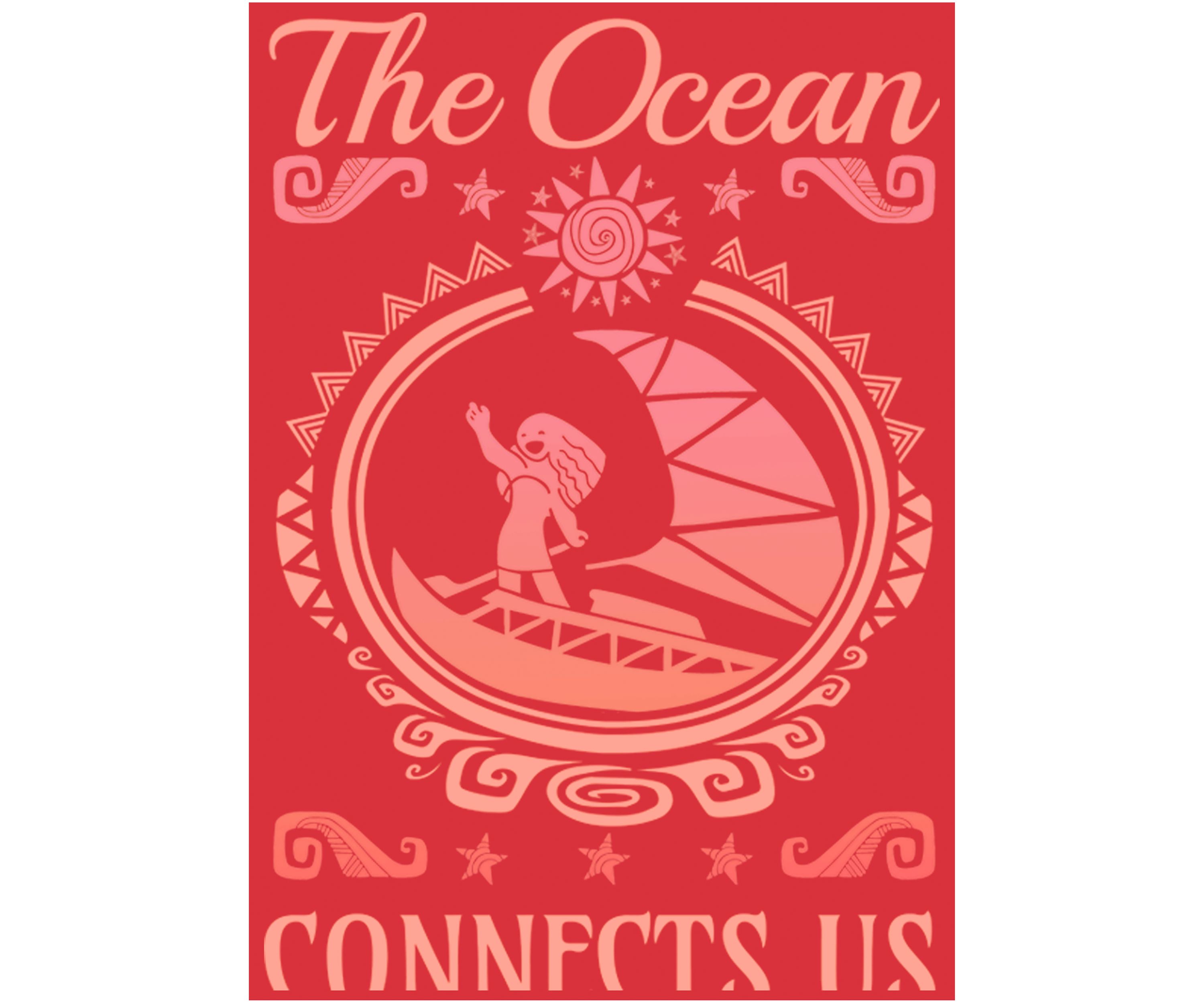 Juniors Moana Connection Graphic Tank