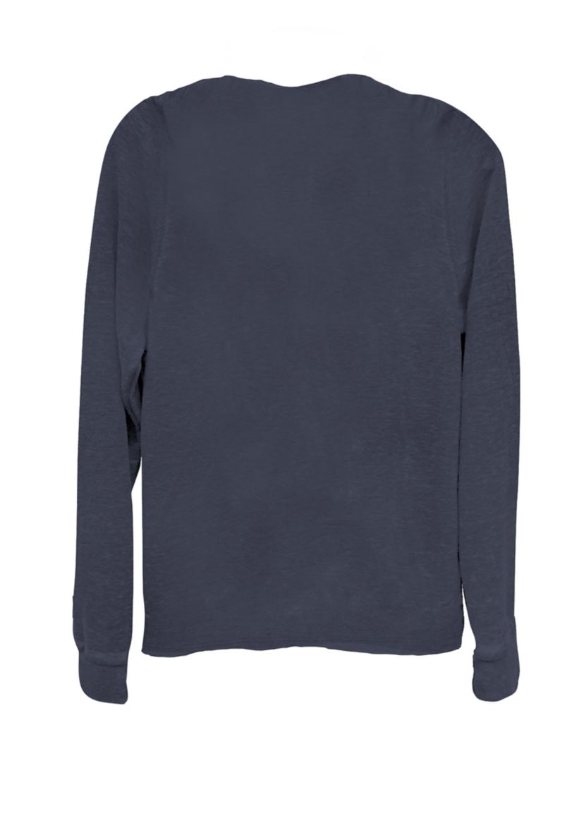 Monsters University Scary Christmas Cowl Neck Graphic Pullover