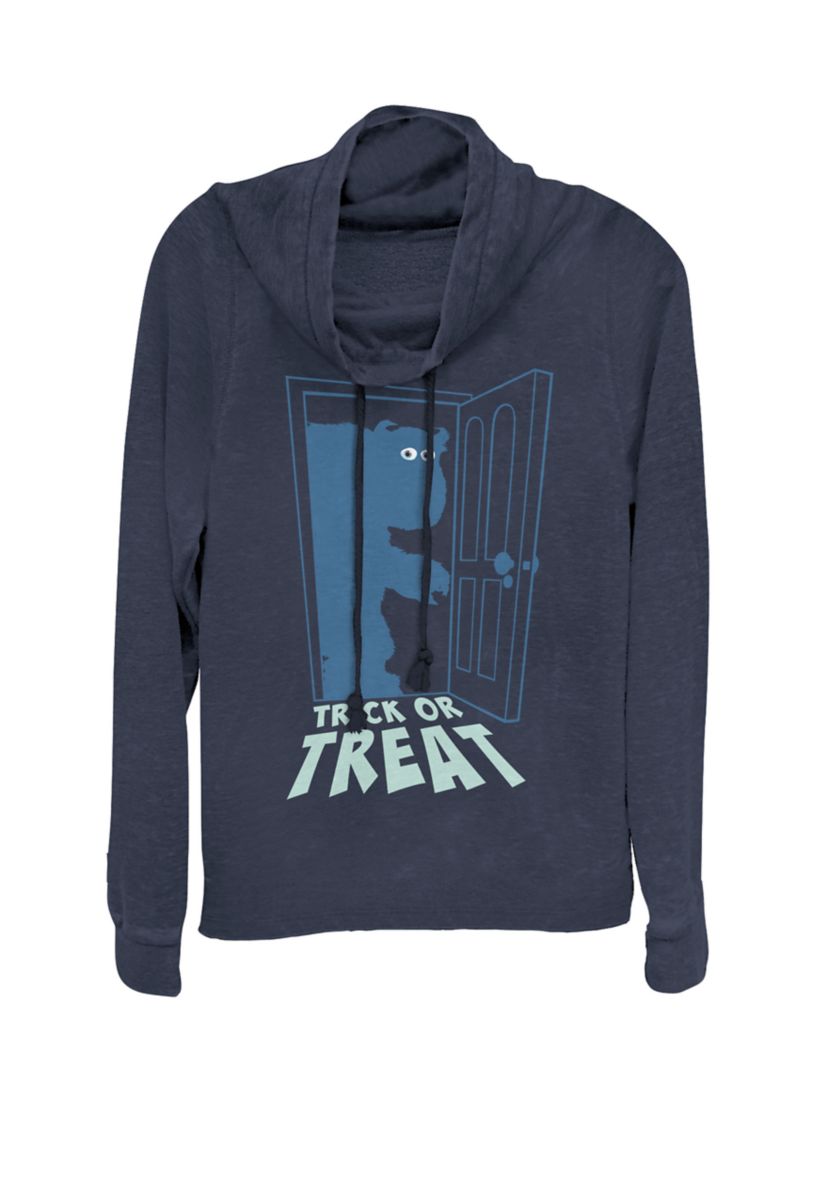 Monsters Inc. Sully Trick Or Treat Cowl Neck Pullover