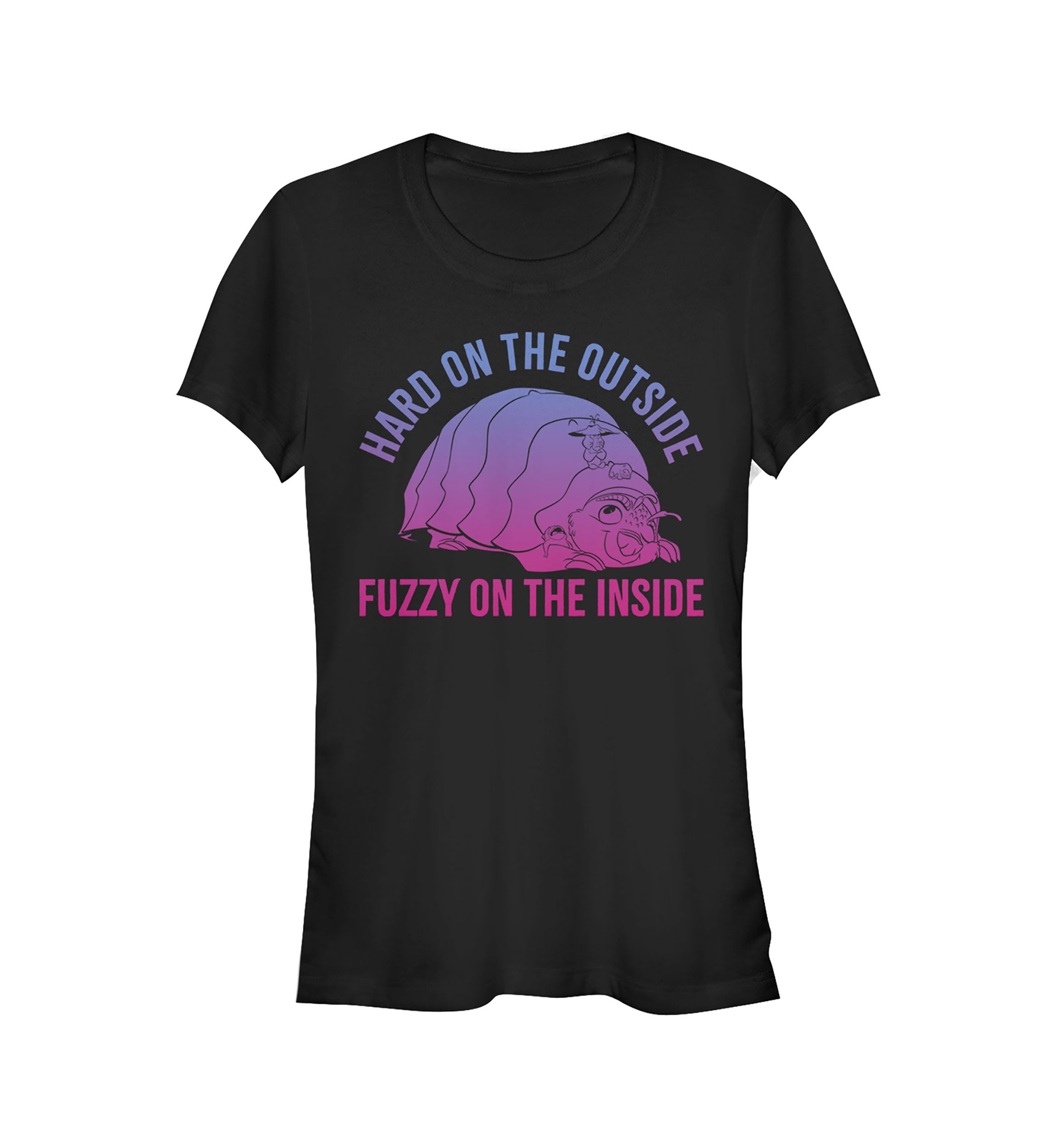 Juniors Hard On The Outside Graphic T-Shirt