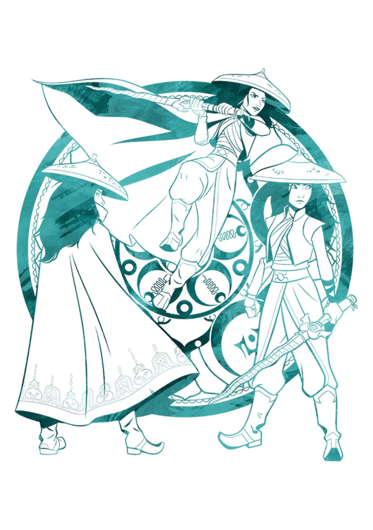 Watercolor Graphic T-Shirt