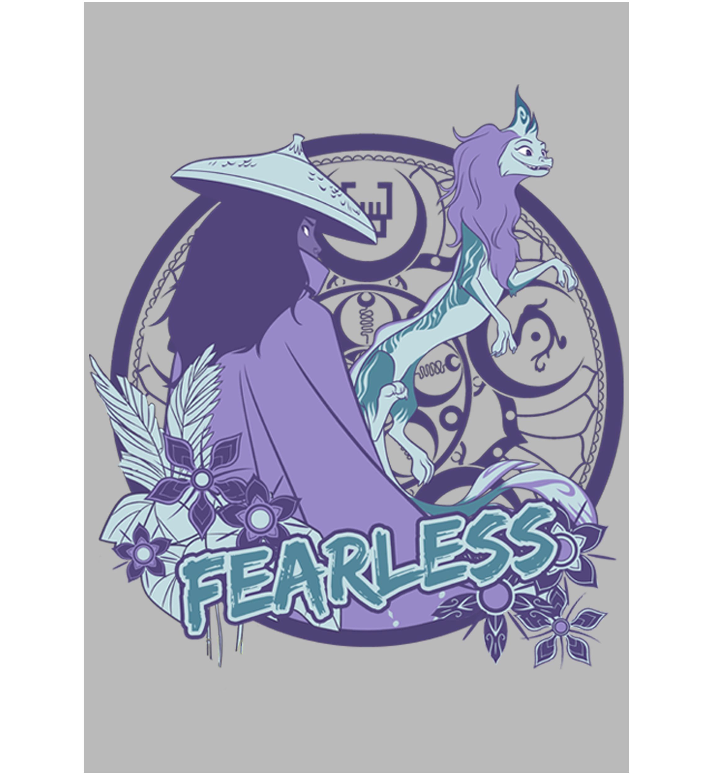 Juniors Fearless Pair Graphic T-Shirt