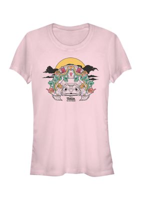 Disney Women's Juniors' Bright Tuk Tuk Graphic T-Shirt