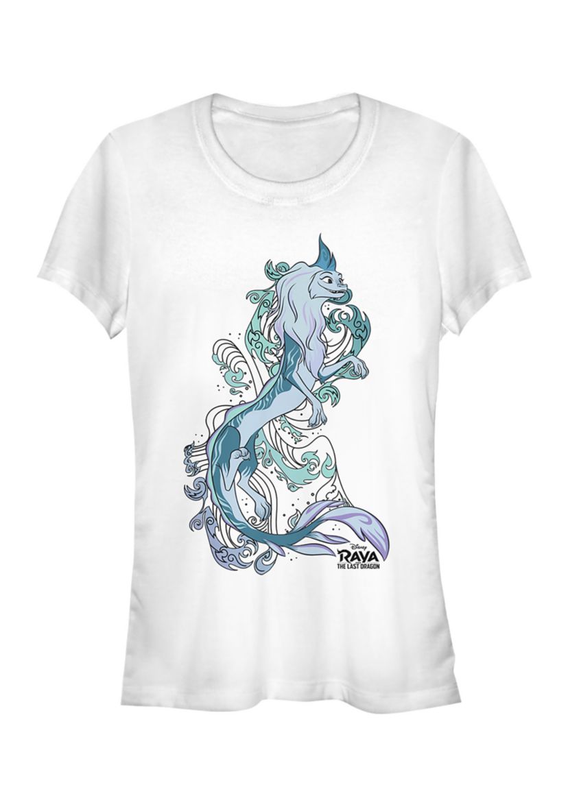 Juniors Sisu Waves Graphic T-Shirt