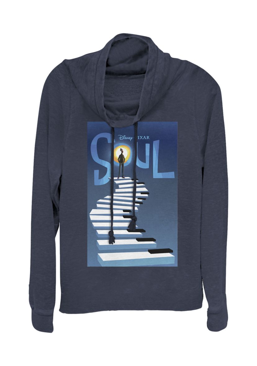 	  Juniors Poster Pullover Top  