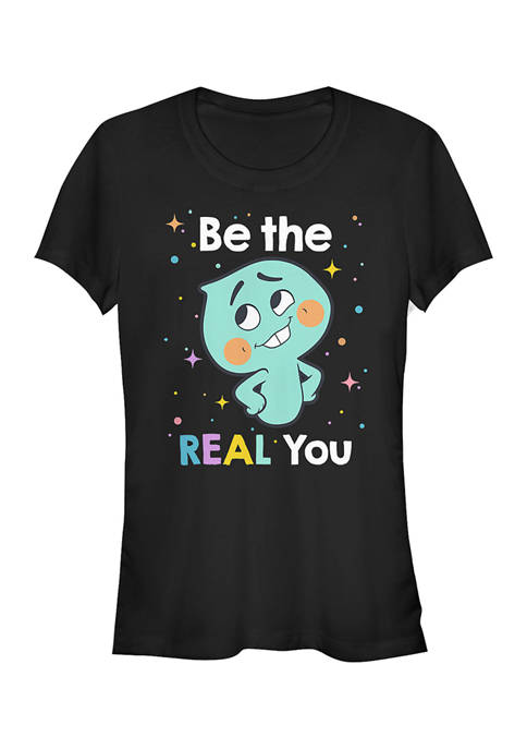 	  Juniors Real You Graphic Top 