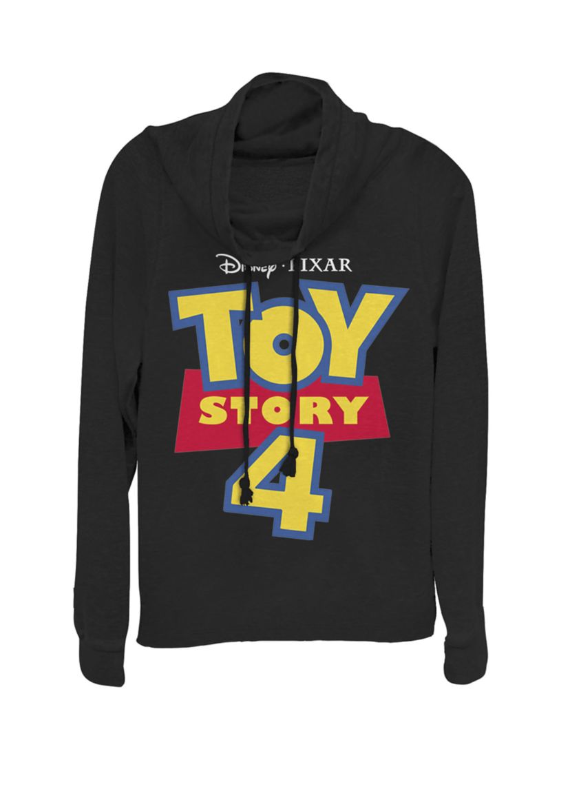Toy Story 4 Movie Logo Cowl Neck Pullover
