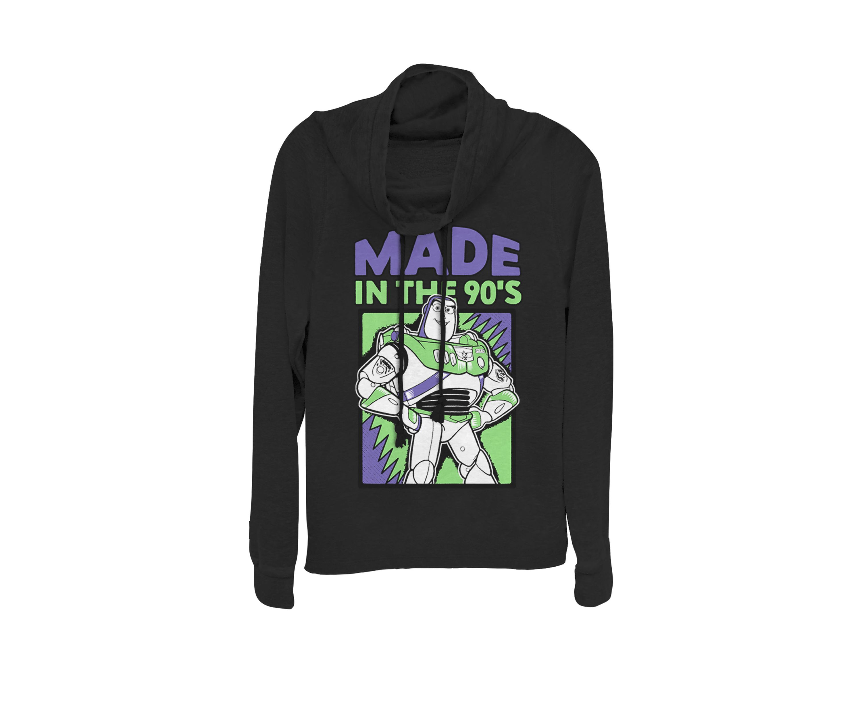 Toy Story 4 Buzz Lightyear Made In The 90s Cowl Neck Pullover