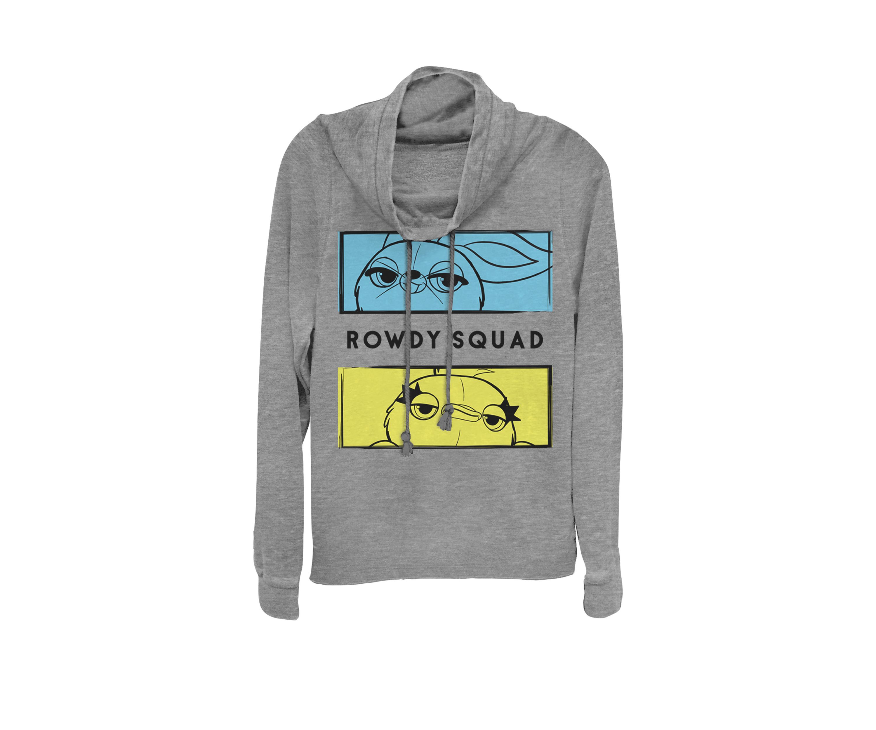 Toy Story Ducky & Bunny Rowdy Squad Cowl Neck Pullover