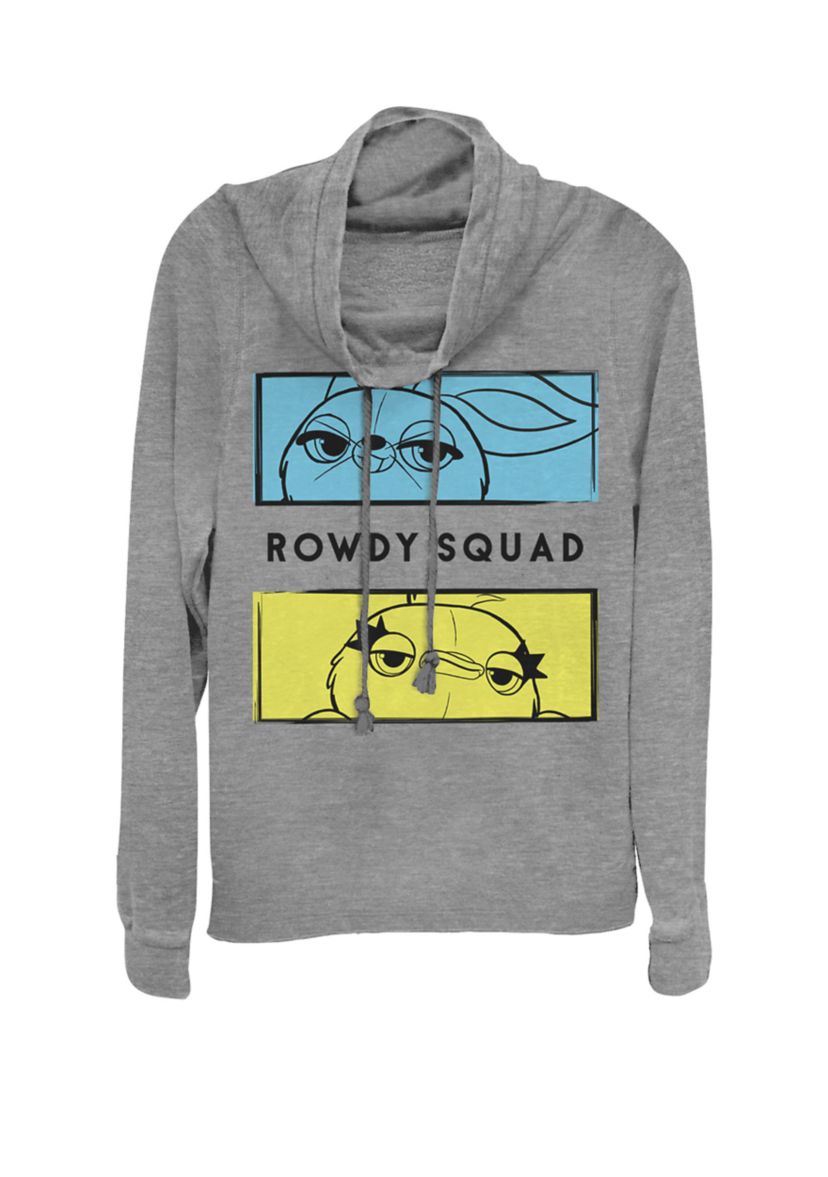 Toy Story Ducky & Bunny Rowdy Squad Cowl Neck Pullover