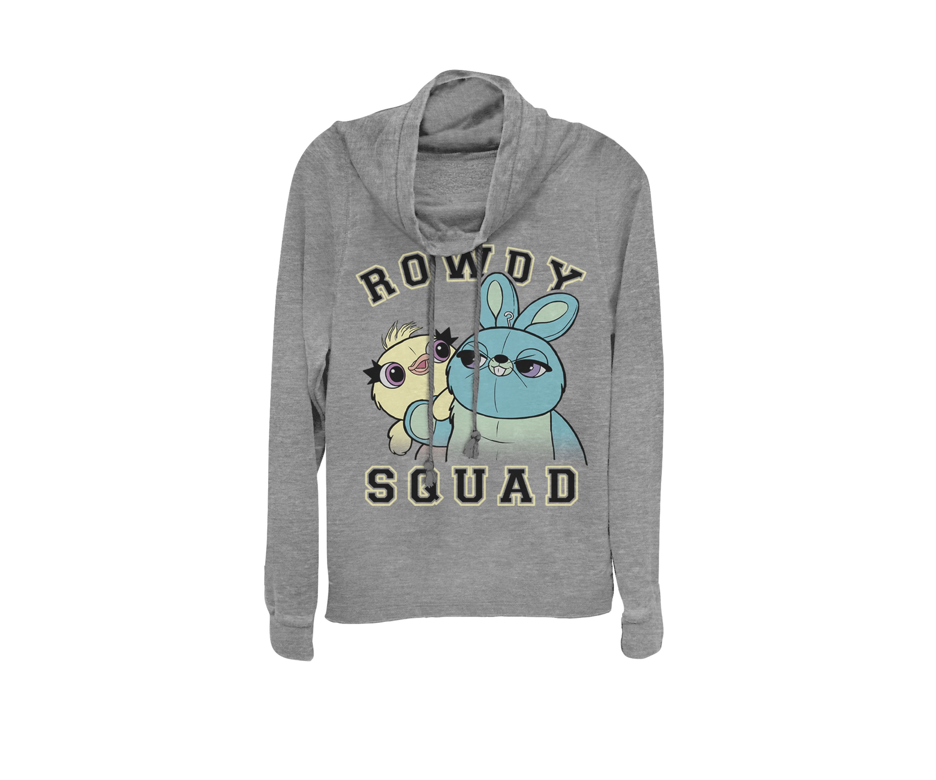 Toy Story 4 Ducky & Bunny Rowdy Pals Cowl Neck Pullover