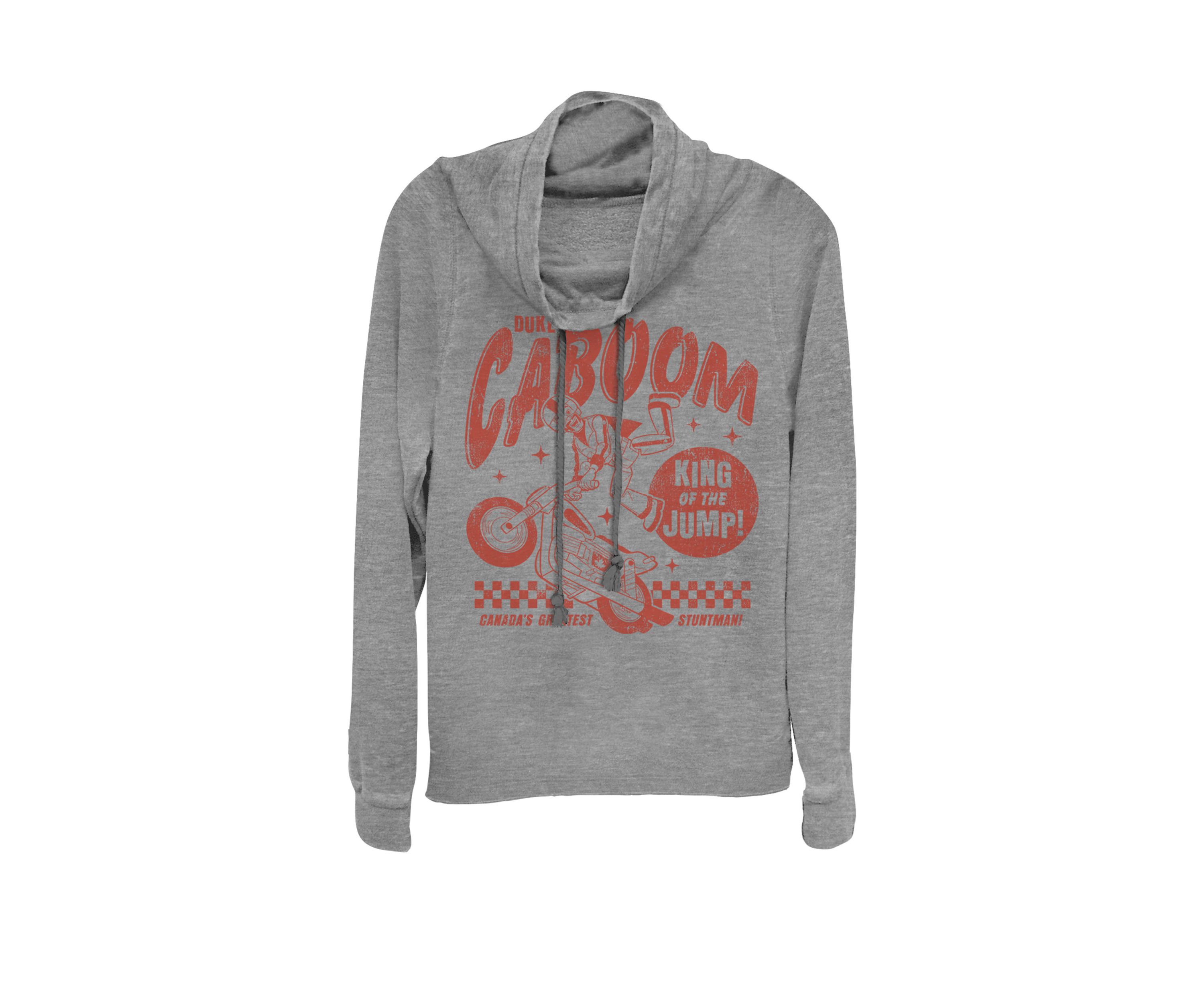 Toy Story Duke Caboom Greatest Stuntman Cowl Neck Pullover