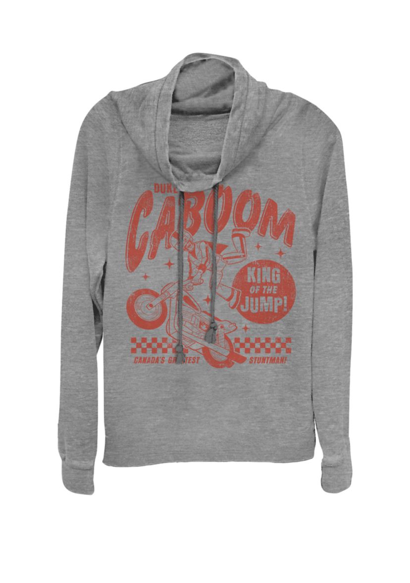 Toy Story Duke Caboom Greatest Stuntman Cowl Neck Pullover