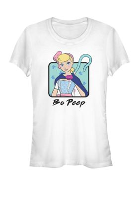 Disney Pixar Women's Toy Story 4 Bo Peep Portrait Short Sleeve Graphic T-Shirt, White, XXL