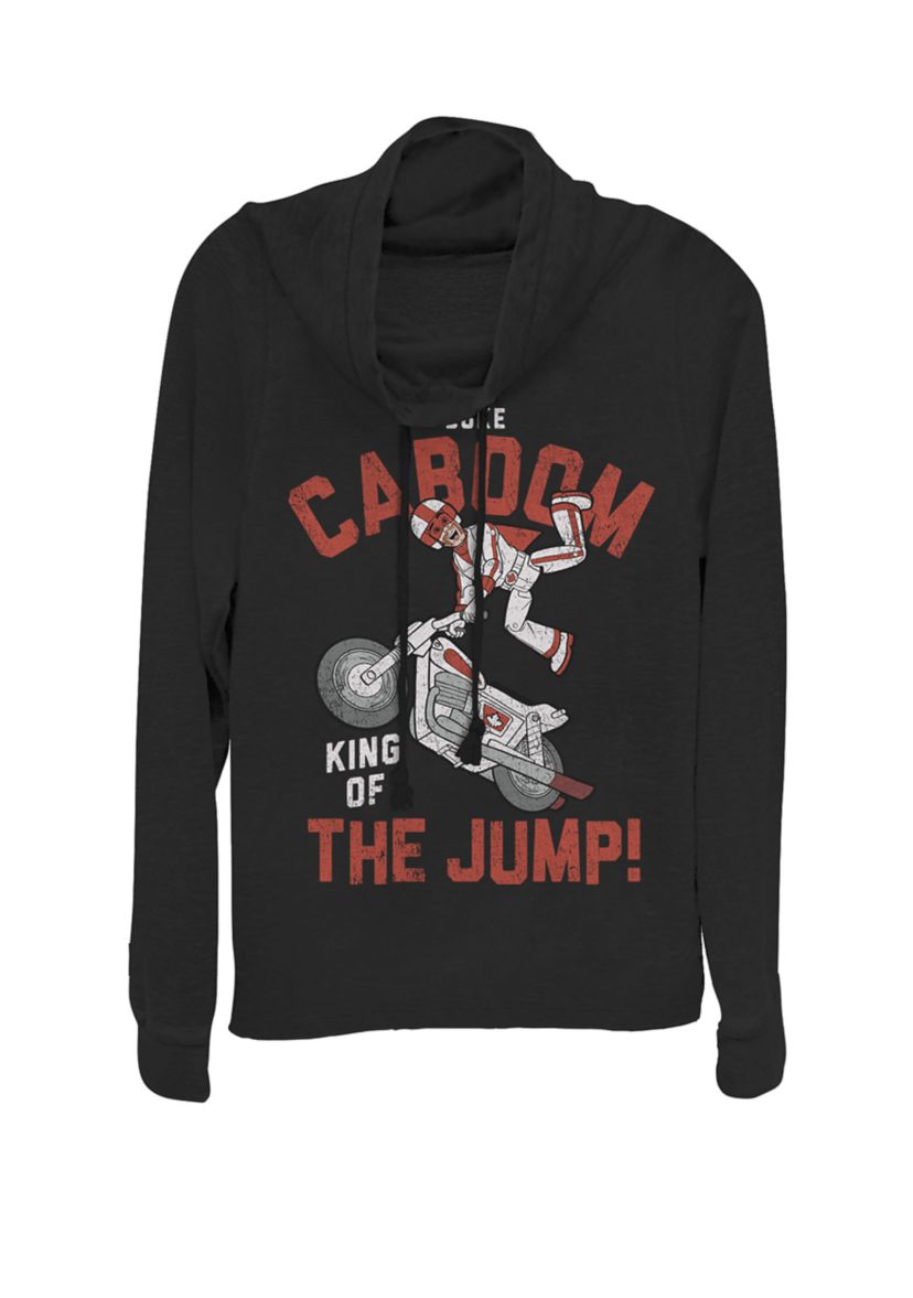 Toy Story Duke Caboom King Of The Jump Cowl Neck Pullover