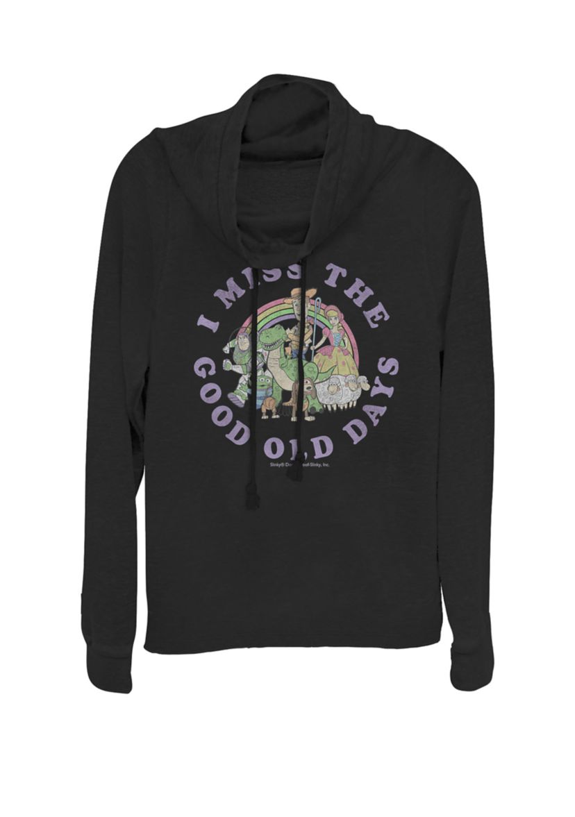 Toy Story Friends I Miss The Good Old Days Cowl Neck Pullover