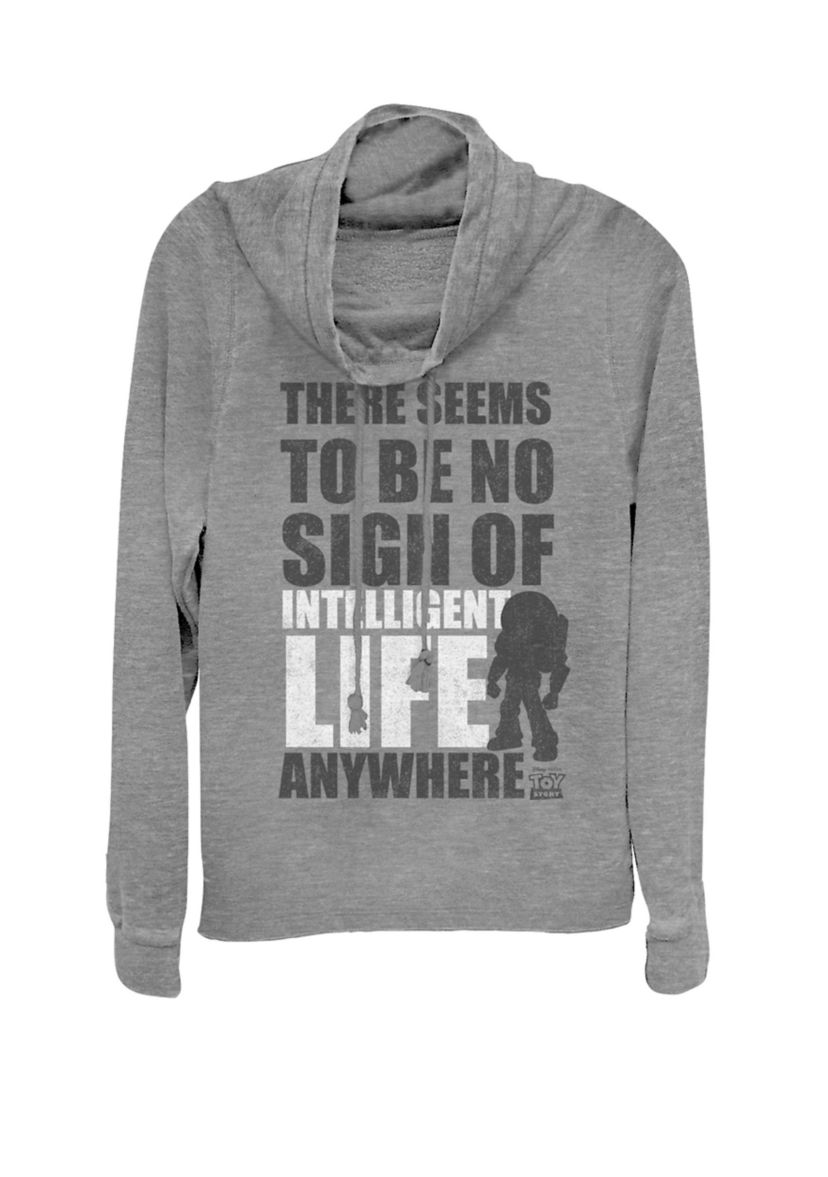 Toy Story Buzz Intelligent Life Cowl Neck Pullover