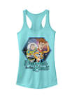 Toy Story Buzz and Woody Friends to the Limit Graphic Racerback Tank