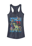 Toy Story 95 Retro Distressed Colorful Graphic Racerback Tank