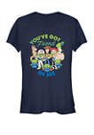 Toy Story Cartoon Group Shot Short Sleeve Graphic T-Shirt