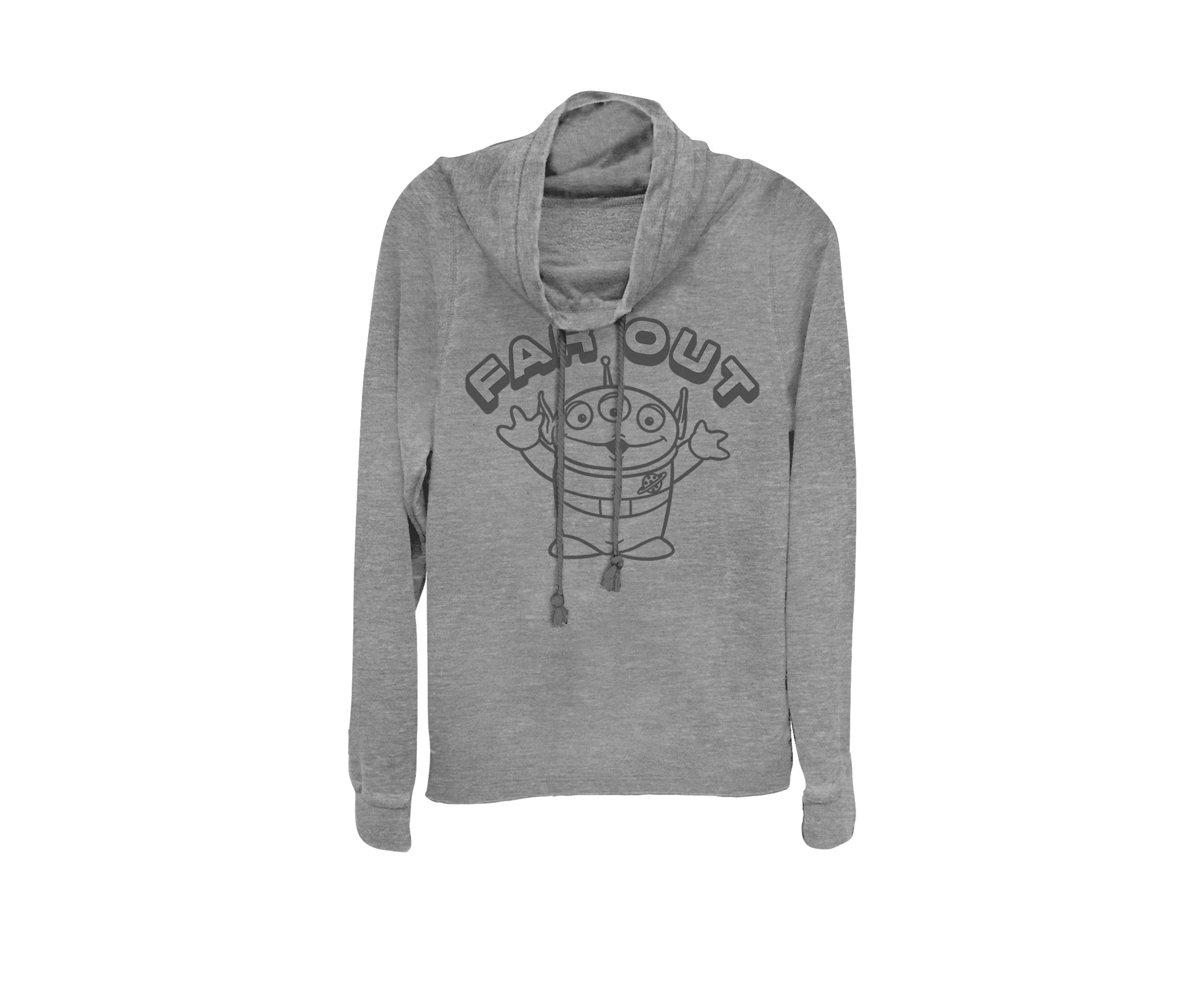 Toy Story Far Out Alien Cowl Neck Pullover