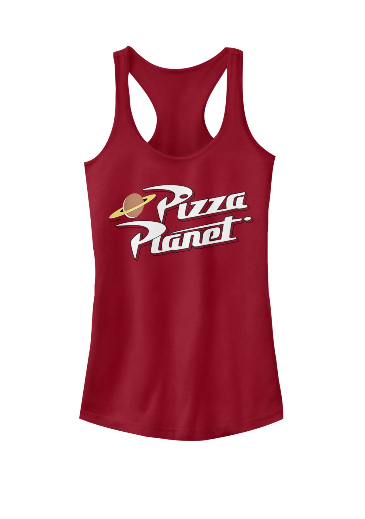 Toy Story Pizza Planet Logo Graphic Racerback Tank