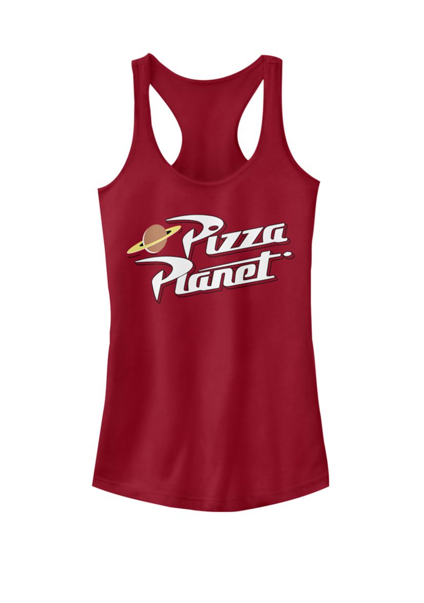 Toy Story Pizza Planet Logo Graphic Racerback Tank