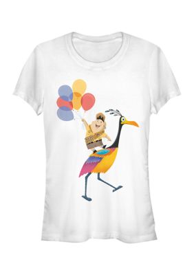 Disney Pixar Women's Kevin'S Feathers Graphic T-Shirt, White, 2XL