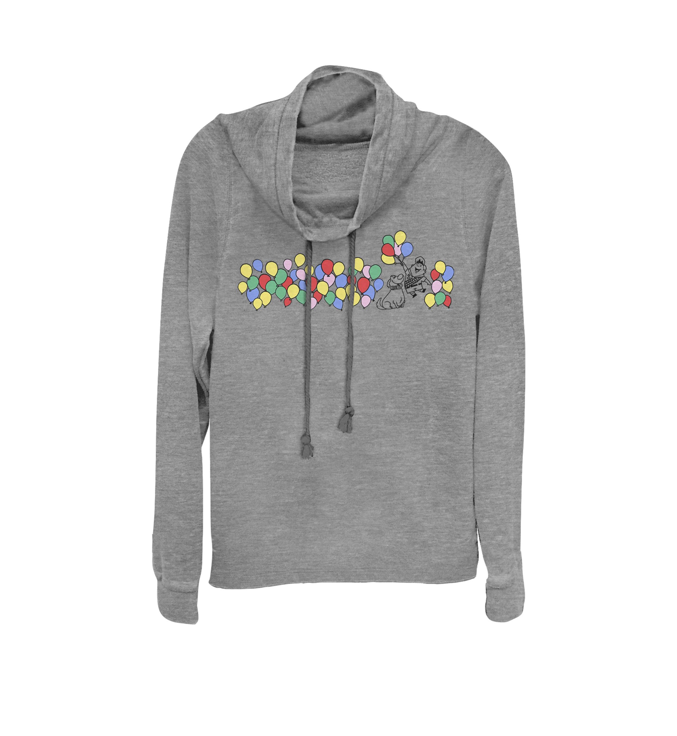 UP Russell Dug Balloons Cowl Neck Graphic Pullover