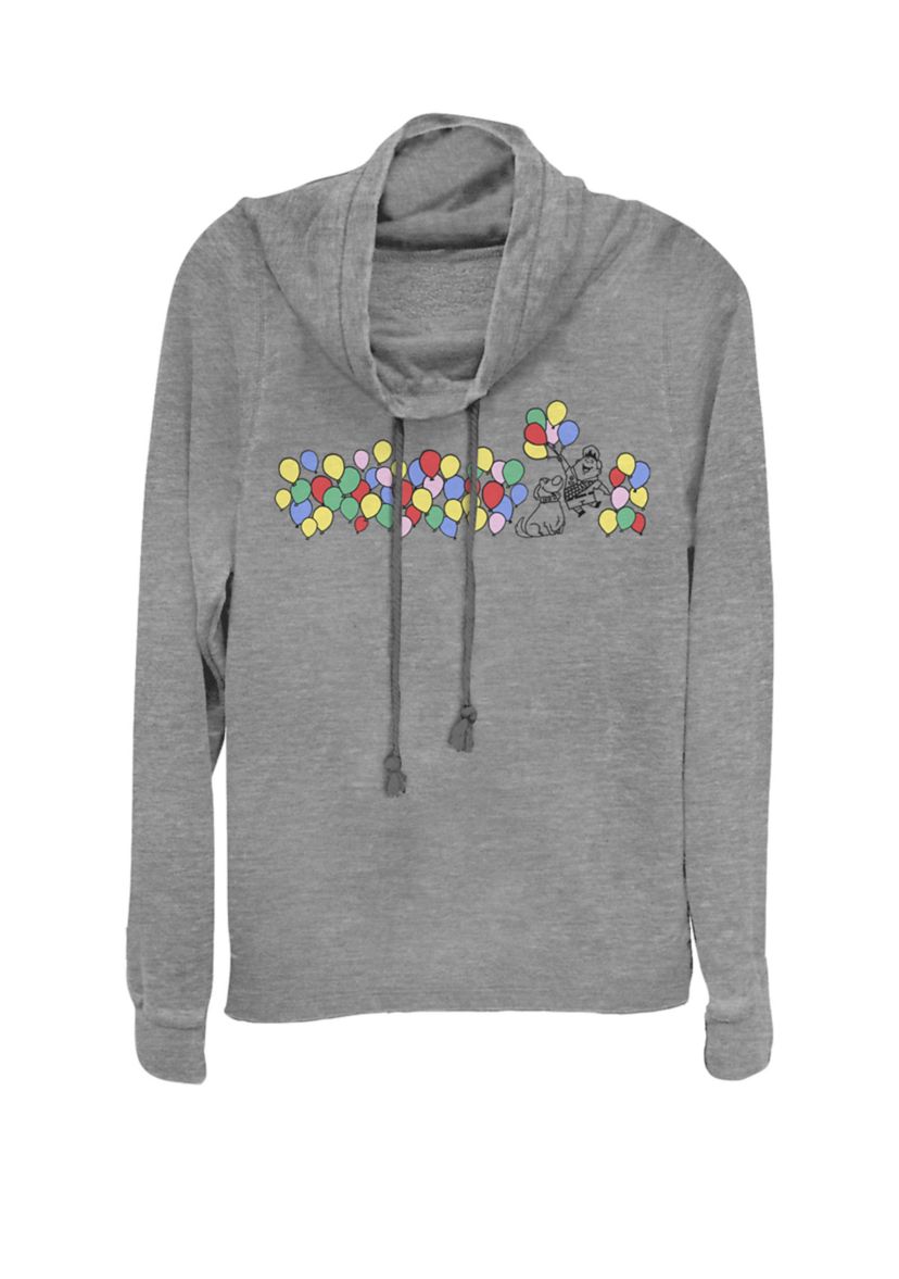 UP Russell Dug Balloons Cowl Neck Graphic Pullover
