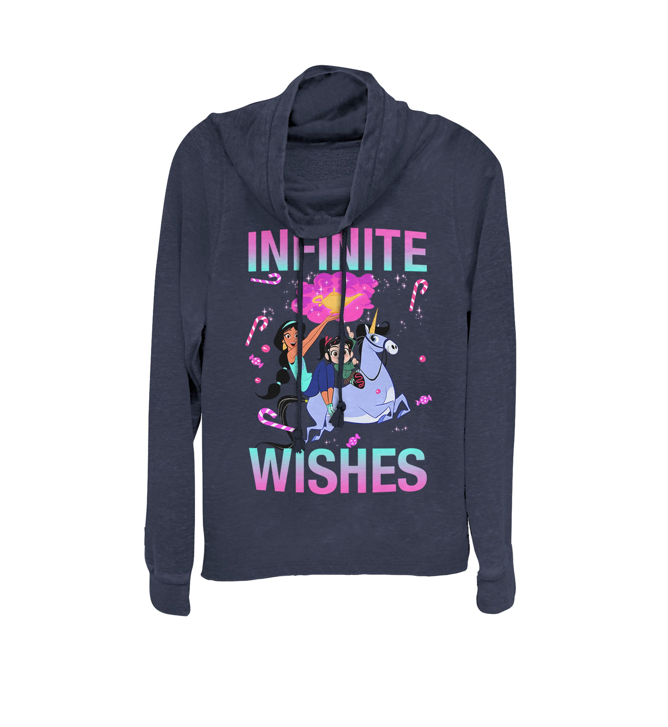 Wreck-It Ralph 2 Comfy Princess Comfy Squad Cowl Neck Pullover