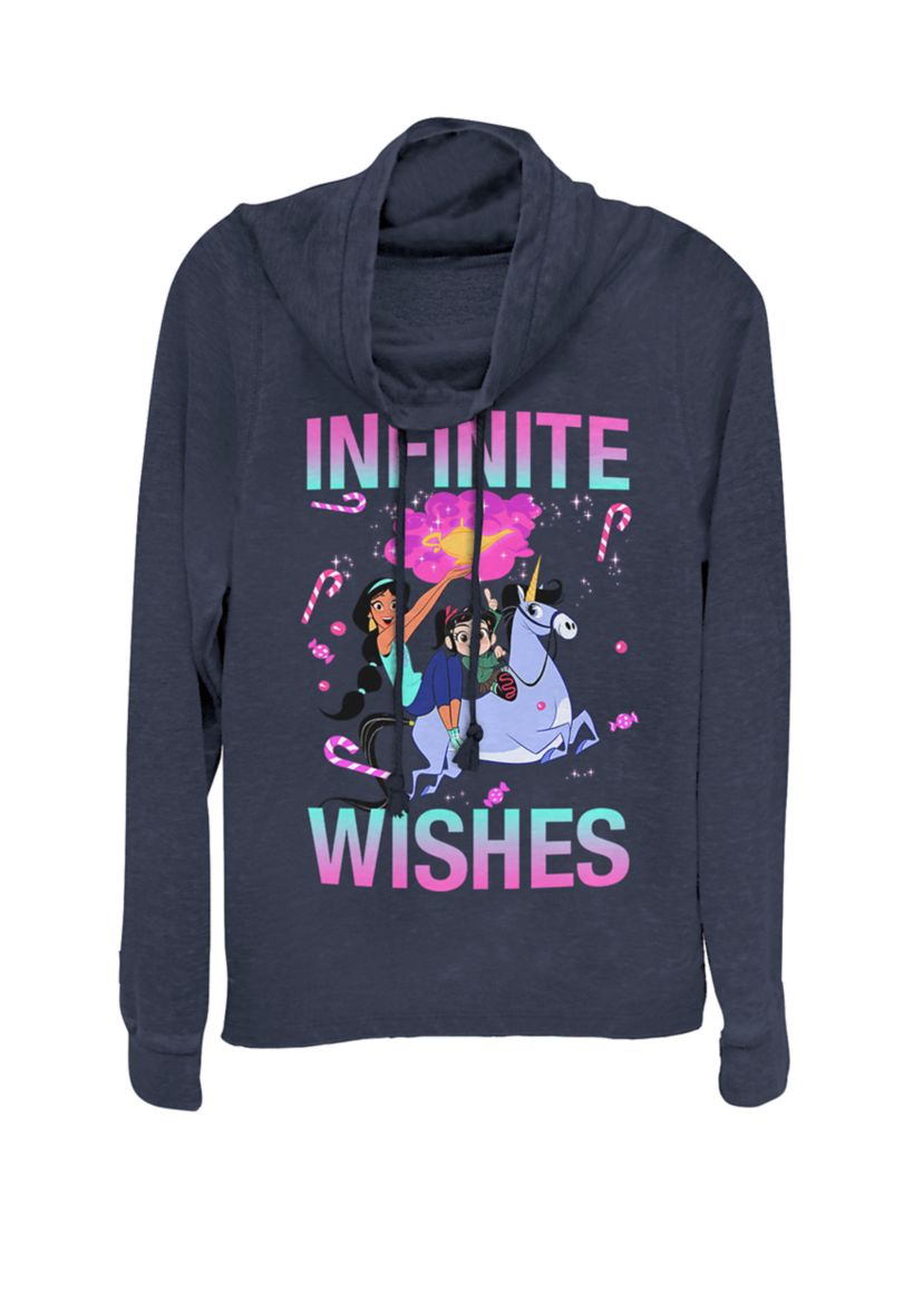 Wreck-It Ralph 2 Comfy Princess Comfy Squad Cowl Neck Pullover